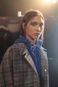 Backstage at Off White RTW Fall 2017
