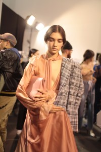 Backstage at Off White RTW Fall 2017