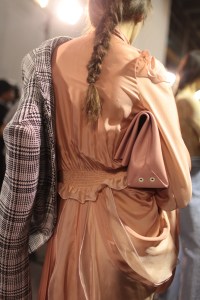 Backstage at Off White RTW Fall 2017