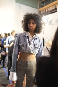 Backstage at Off White RTW Fall 2017
