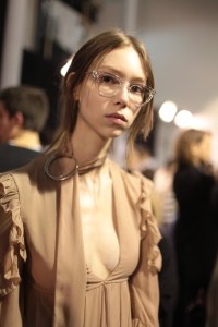 Backstage at Off White RTW Fall 2017