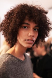 Backstage at Paco Rabanne RTW Fall 2017