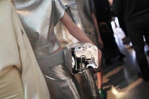Backstage at Paco Rabanne RTW Fall 2017