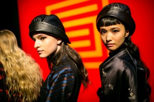 Backstage at Shiatzy Chen RTW Fall 2017