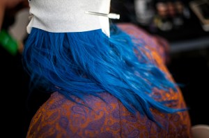 Backstage at Shiatzy Chen RTW Fall 2017