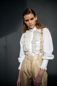 Backstage at Shiatzy Chen RTW Fall 2017
