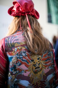 Backstage at Shiatzy Chen RTW Fall 2017