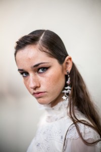 Backstage at Shiatzy Chen RTW Fall 2017