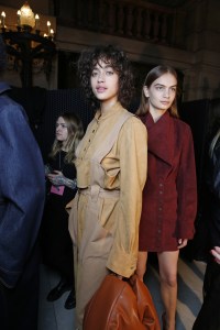 Backstage at Stella McCartney RTW Fall 2017