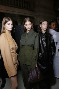 Backstage at Stella McCartney RTW Fall 2017