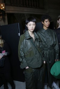 Backstage at Stella McCartney RTW Fall 2017