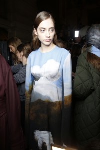 Backstage at Stella McCartney RTW Fall 2017