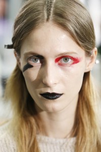 Backstage at Yohji Yamamoto RTW Fall 2017