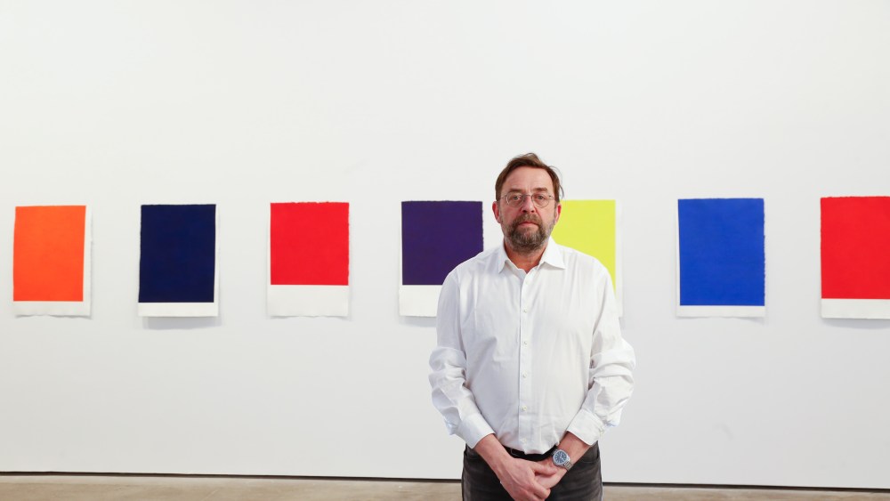 Callum Innes' show at the Sean Kelly Gallery.