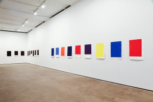 Callum Innes' show at the Sean Kelly Gallery.