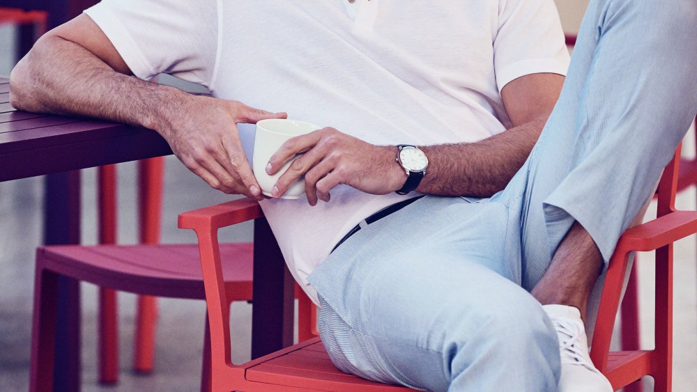 J. Hilburn polo shirt