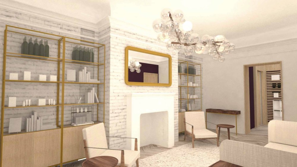 Caudalie's first freestanding concept spa, L'appartement Caudalie on Madison.