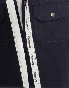 A look from Chalayan's new denim line