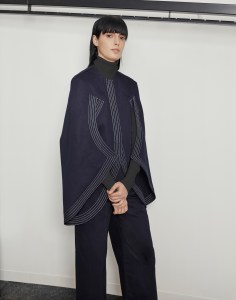 A look from Chalayan's new denim line