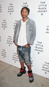 Pharrell Williams, Chanel 'The Little Black Jacket' Exhibition, Jun 2012