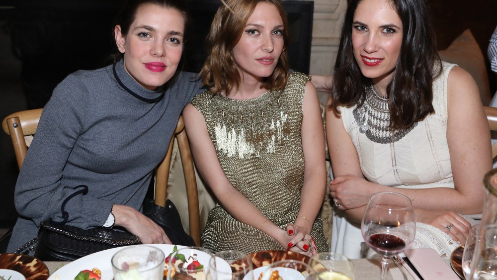 Charlotte Casiraghi, Josephine de la Baume, Tatiana Casiraghi