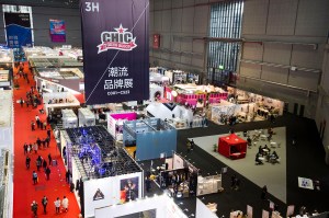 The China International Fashion Fair in Shanghai .