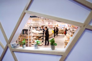 The China International Fashion Fair in Shanghai .