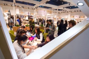 The China International Fashion Fair in Shanghai .