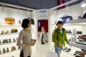 The China International Fashion Fair in Shanghai .
