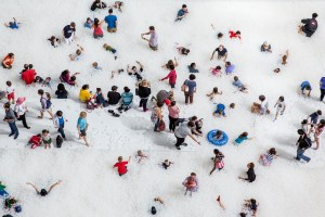 Snarkitecture’s installation “The Beach"