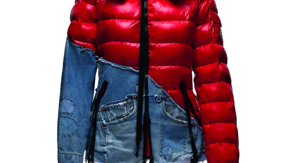 A look from the Collide Greg Lauren & Moncler collection