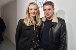 Delphine Arnault and Jonathan Anderson