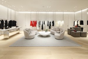 Inside the Dior boutique at Saks.