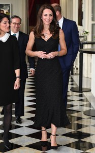 28 Days UK OutMandatory Credit: Photo by REX/Shutterstock (8523329m)Catherine Duchess of CambridgePrince William and Catherine Duchess of Cambridge visit to Paris, France - 17 Mar 2017The Duke and Duchess of Cambridge attend a reception to mark the launch of "Les Voisins" hosted by the British Ambassador at the British Embassy