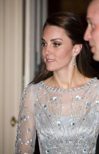 The Duchess of Cambridge in Jenny Packham