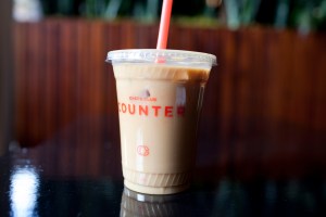 Iced coffee.