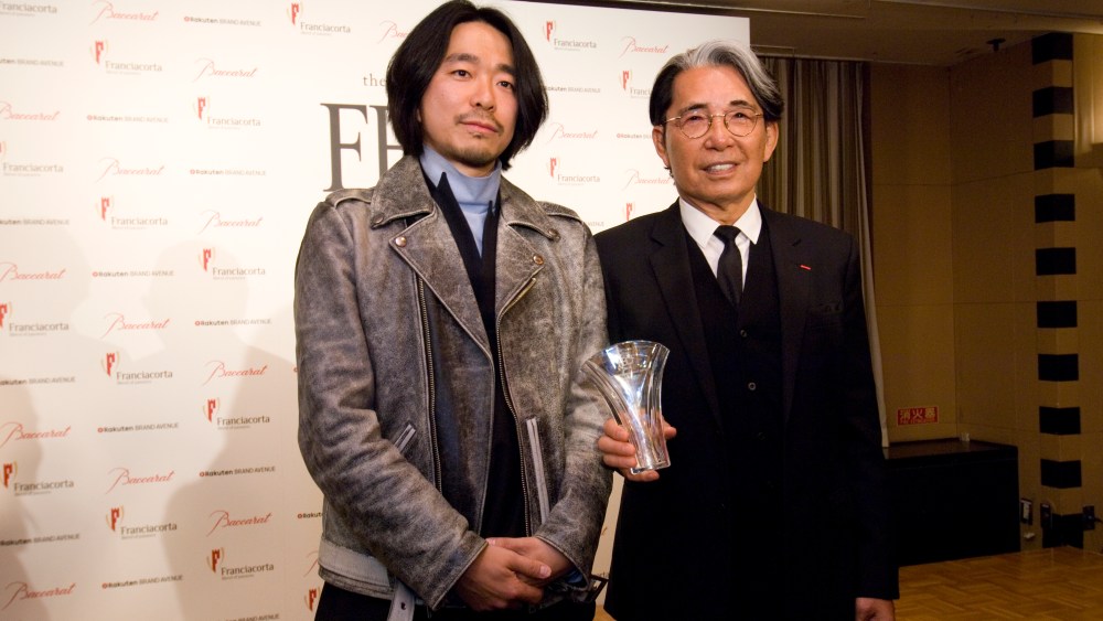 Kenzo Takada Receives Lifetime Achievement Award