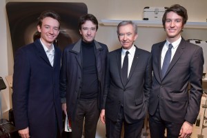 Frédéric, Antoine, Bernard and Alexandre Arnault