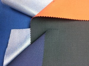 Bonded fabrics from Tollegno 1900Õs "The Rainmaker" range.