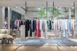 Gabriela Hearst pop up store at Le Bon Marché