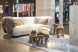 Gabriela Hearst pop up store at Le Bon Marché