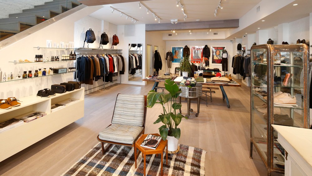The Gentry store in Williamsburg, Brooklyn.