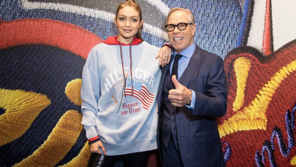 Gigi Hadid and Tommy Hilfiger