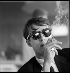 Halston in France in 1966