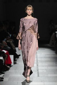 Hanae Mori Manuscrit RTW fall 2017