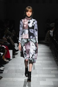 Hanae Mori Manuscrit RTW fall 2017