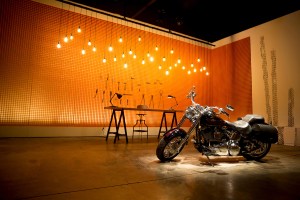 The Hermes DWNTWNMEN exhibit.