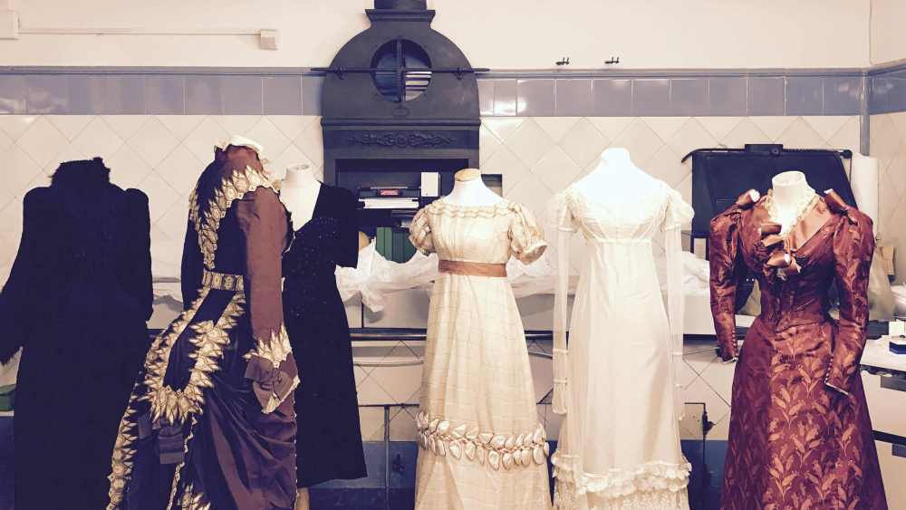 An image of “The Ephemeral Museum of Fashion” exhibition's moodboard