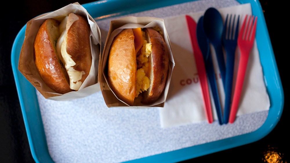 Eggslut sandwiches.