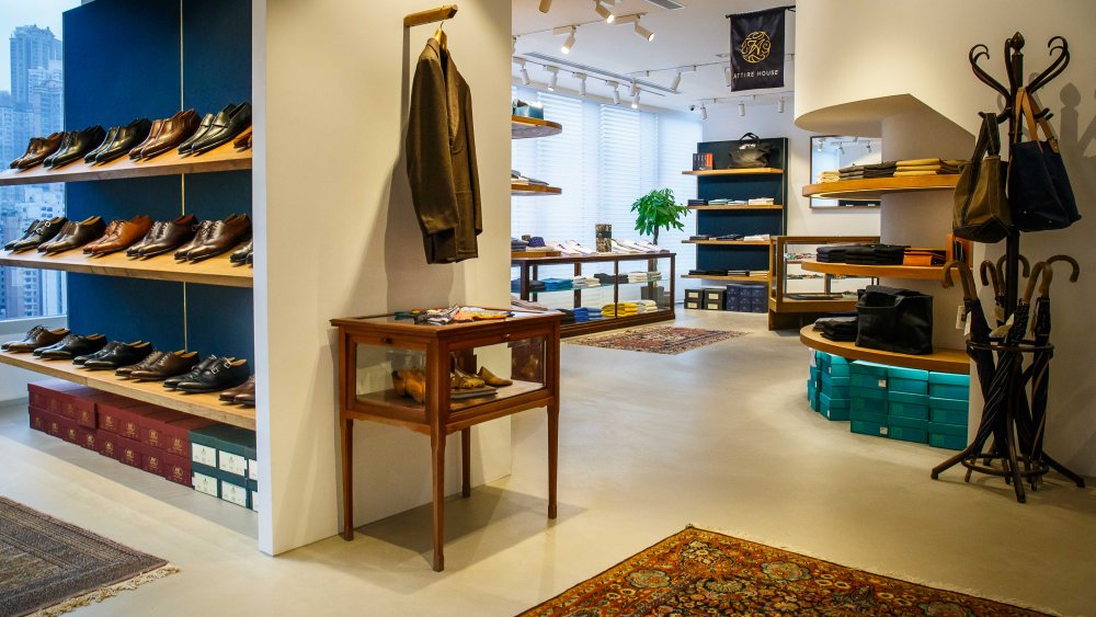 Attire House combines a men's store, barber and cocktail bar under one roof.